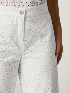 Marina Rinaldi Pantalon En Mousseline De Coton | Pantalon