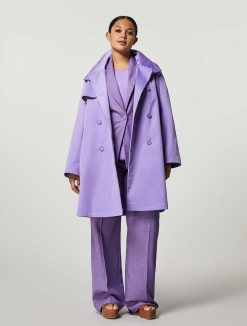 Marina Rinaldi Trench-Coat En Gabardine Deperlant | Manteaux Et Trenchs