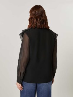 Marina Rinaldi Blouse Tissu Fluide | Blouses Et Chemises