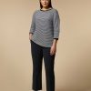 Marina Rinaldi Pantalon Evase En Coton Melange | Pantalon