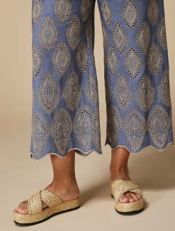 Marina Rinaldi Pantalon Court Brode | Pantalon