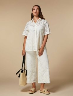 Marina Rinaldi Chemise En Voile De Coton | Blouses Et Chemises