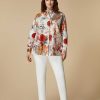 Marina Rinaldi Pantalon Slim En Toile De Coton | Pantalon