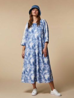 Marina Rinaldi Robe En Jersey De Plongee | Robes