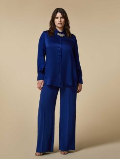 Marina Rinaldi Chemise En Satin | Vetements De Ceremonie