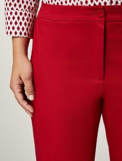 Marina Rinaldi Pantalon En Satin De Coton | Pantalon