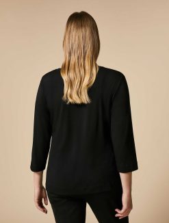 Marina Rinaldi T-Shirt En Jersey De Viscose | Essentiel