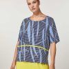 Marina Rinaldi Blouse En Toile De Cupro Et Viscose | Blouses Et Chemises