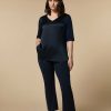 Marina Rinaldi Pantalon En Jersey De Plongee | Pantalon