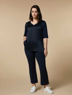 Marina Rinaldi Pantalon En Jersey De Plongee | Pantalon