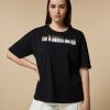 Marina Rinaldi T-Shirt En Jersey Orne D'Imprimes | Hauts Et T-Shirts