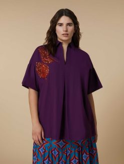 Marina Rinaldi Chemise En Popeline | Blouses Et Chemises