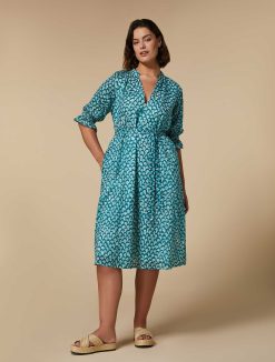 Marina Rinaldi Robe En Voile De Coton | Robes