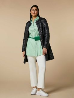 Marina Rinaldi Tunique En Popeline De Coton Melange | Blouses Et Chemises