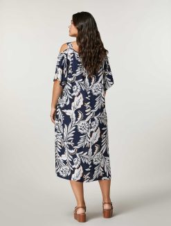 Marina Rinaldi Robe En Viscose Imprimee | Robes