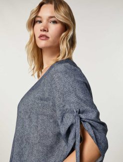 Marina Rinaldi Blouse En Toile De Viscose | Blouses Et Chemises