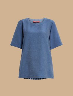 Marina Rinaldi Chemisier Aspect Denim | Blouses Et Chemises