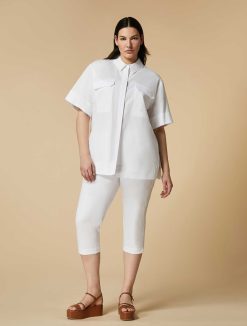 Marina Rinaldi Pantalon En Coton Biologique | Pantalon