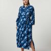 Marina Rinaldi Robe En Toile De Viscose | Robes