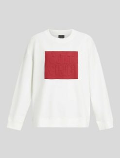 Marina Rinaldi Sweat-Shirt En Jersey De Coton | Hauts Et T-Shirts