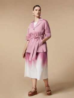 Marina Rinaldi Robe En Coton Delave | Robes