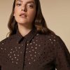 Marina Rinaldi Chemise En Voile De Coton | Blouses Et Chemises