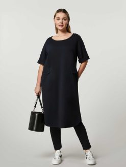 Marina Rinaldi Robe En Jersey De Viscose | Robes