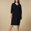 Marina Rinaldi Robe En Cady De Triacetate | Robes