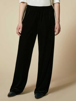 Marina Rinaldi Pantalon En Jersey De Velours | Pantalon