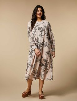 Marina Rinaldi Robe En Georgette Imprimee | Robes