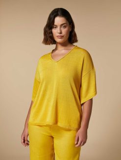 Marina Rinaldi Pull En Fil De Lin Et Viscose | Tricots