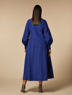 Marina Rinaldi Robe Chemise En Taffetas | Robes