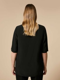 Marina Rinaldi Chemisier En Soie | Blouses Et Chemises