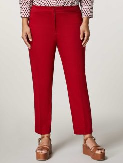 Marina Rinaldi Pantalon En Satin De Coton | Pantalon