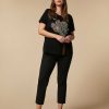 Marina Rinaldi Pantalon Slim En Gabardine | Pantalon