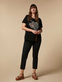 Marina Rinaldi Pantalon Slim En Gabardine | Pantalon