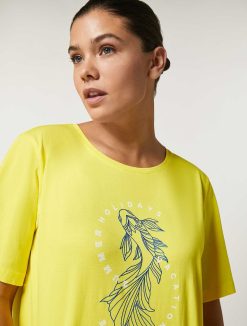 Marina Rinaldi T-Shirt En Cotton | Hauts Et T-Shirts