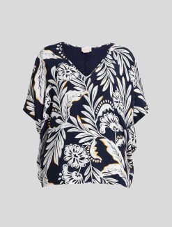 Marina Rinaldi T-Shirt En Jersey De Viscose | Hauts Et T-Shirts