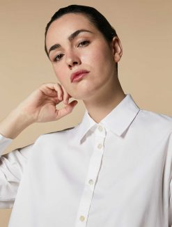 Marina Rinaldi Chemise Oversize En Popeline | Blouses Et Chemises