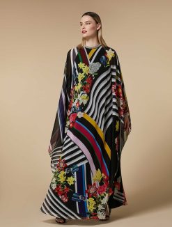 Marina Rinaldi Robe Caftan En Georgette | Robes