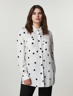 Marina Rinaldi Tunique En Toile De Viscose | Blouses Et Chemises