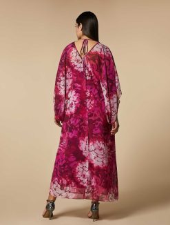 Marina Rinaldi Robe Longue En Georgette | Robes