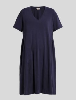 Marina Rinaldi Robe En Jersey De Coton | Robes