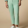 Marina Rinaldi Pantalon Evase En Coton Melange | Pantalon