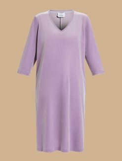 Marina Rinaldi Robe En Jersey De Velours | Robes