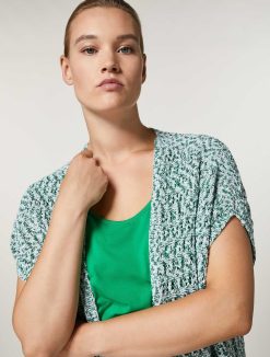 Marina Rinaldi Cardigan En Fil De Coton | Tricots