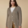 Marina Rinaldi Cardigan En Fil Lurex | Tricots