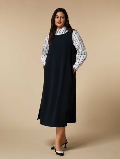 Marina Rinaldi Robe En Cady De Triacetate | Robes