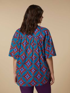 Marina Rinaldi Chemise En Mousseline Imprimee | Blouses Et Chemises