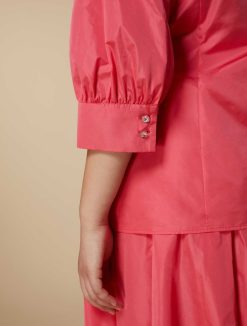 Marina Rinaldi Chemise En Taffetas | Blouses Et Chemises